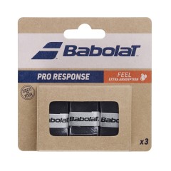 BABOLAT Pro Response Black overgrip, 3 pcs.
