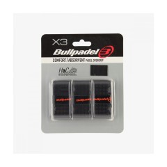 Koto apvijos BULLPADEL GB-1201 Comfort Absorbent Black, 3 vnt