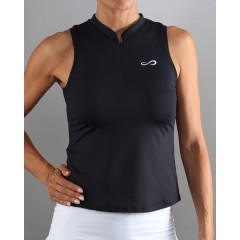 Polo ENDLESS Glam Black T-shirt