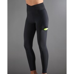 Leggings ENDLESS Cross Pocket Black
