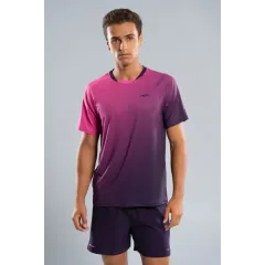 T-shirts NOX Pro Men Blackberry Rose Degraded