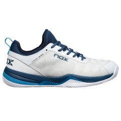 Padel shoes NOX Nerbo White/Swedish Blue