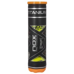 Padel Balls NOX Pro Titanium 4 (Pack of 4)