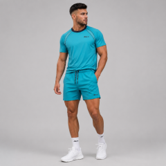 T-shirt SIUX Match 24 Men Turquoise