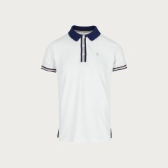 Polo shirt Polo VIEUX JEU Sven White L