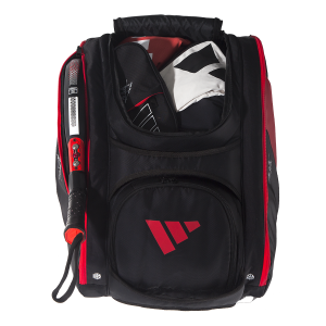 ADIDAS RACKET BAG MULTIGAME 3.2 BLACK/RED - Image 5