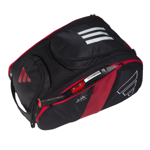 ADIDAS RACKET BAG MULTIGAME 3.2 BLACK/RED - Image 6
