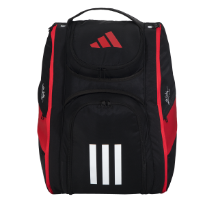 ADIDAS RACKET BAG MULTIGAME 3.2 BLACK/RED - Image 8