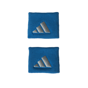 ADIDAS WRISTBAND S BLUE/GREY - Image 1