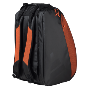 ADIDAS RACKET BAG MULTIGAME BLACK/ORANGE 3.4 - Image 6