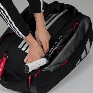 ADIDAS RACKET BAG MULTIGAME BLACK/RED 3.4 - Image 2