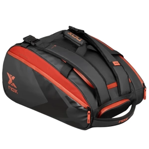 NOX LUXURY OPEN SERIES BLACK/RED PADELBAG - Image 6