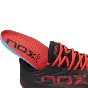 NOX AT10 LUX BLACK/RED SHOES - Image 2
