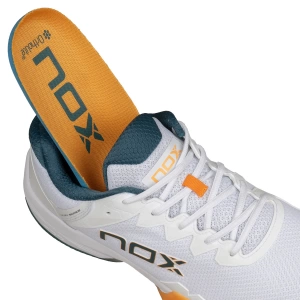 NOX ML10 HEXA WHITE/APRICOT SHOES - Image 4