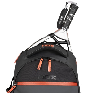 NOX LUXURY OPEN SERIES BLACK/RED BACKPACK - Image 11