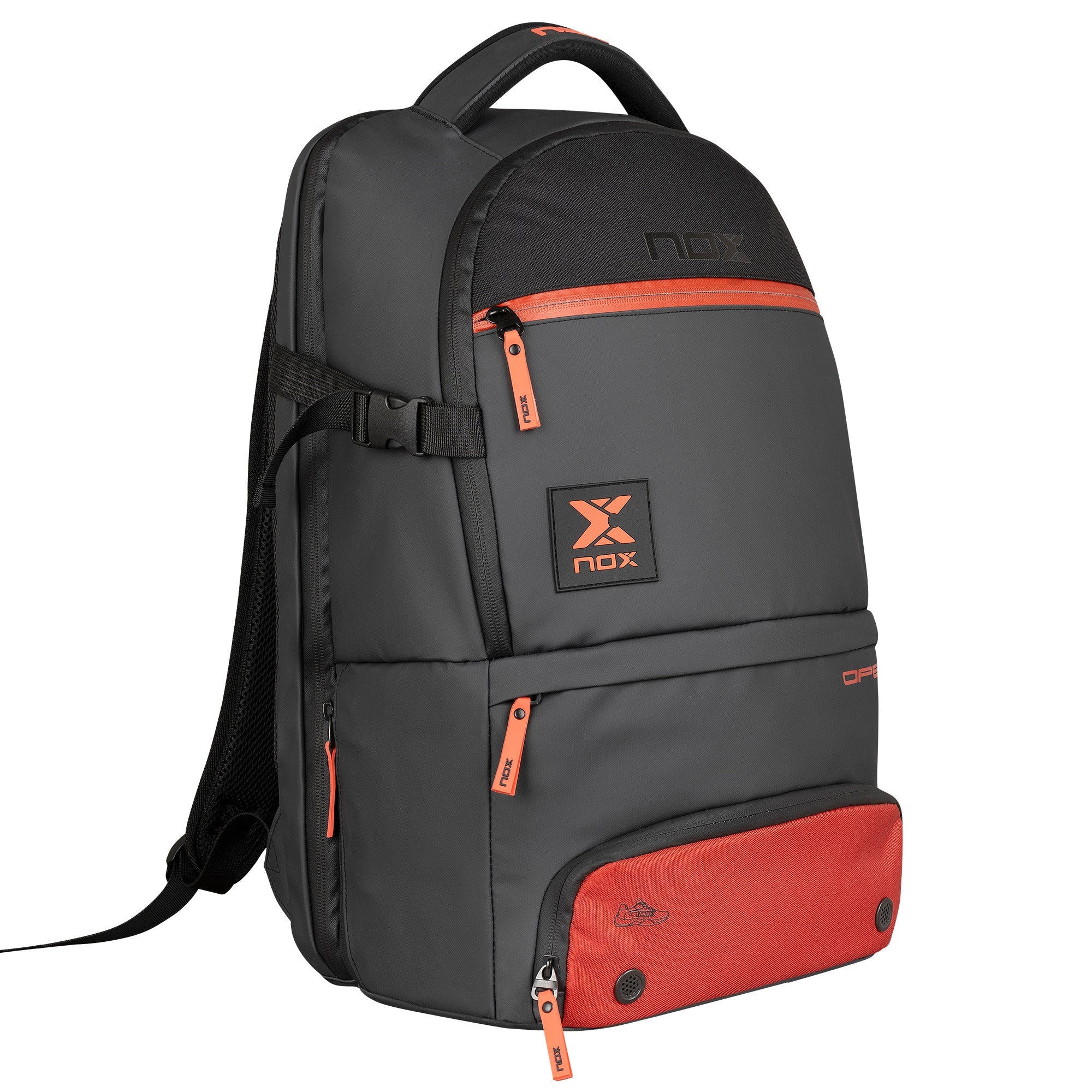NOX LUXURY OPEN SERIES BLACK/RED BACKPACK