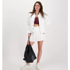 Skirt VIEUX JEU Chantal Heart White - Image 2