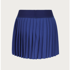 Skirt VIEUX JEU Chantal Heart Blue - Image 4
