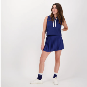Skirt VIEUX JEU Chantal Heart Blue - Image 2