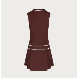 Dress VIEUX JEU Kim Burgundy - Image 7