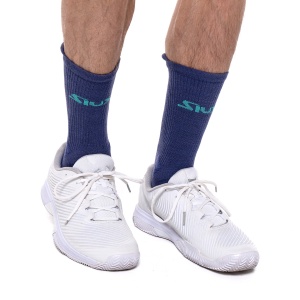 2-Pack Socks SIUX Long Reveal Navy + White SS25 - Image 1