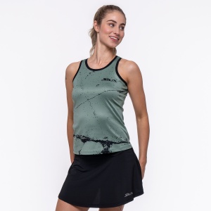 Sleeveless T-Shirt SIUX Splash Women Green - Image 1