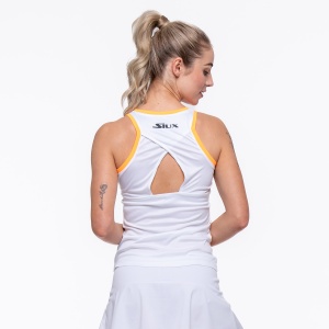 Sleeveless T-Shirt SIUX Splash Women White - Image 3