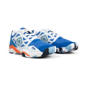 Padel Shoes IZAS Ibort White/Blue - Image 3