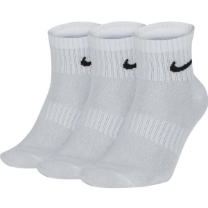 Socks NIKE Everyday Lightweight Ankle, White, 3 units - Image 1