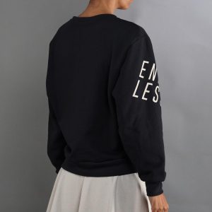 Sweatshirt ENDLESS Swell Women Black Golden - Image 2