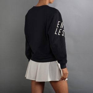 Sweatshirt ENDLESS Swell Women Black Golden - Image 4
