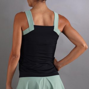 Sleeveless T-Shirt ENDLESS Breeze Women Black Forest - Image 2