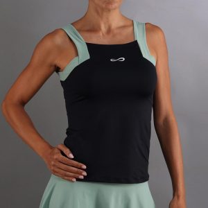 Sleeveless T-Shirt ENDLESS Breeze Women Black Forest - Image 1