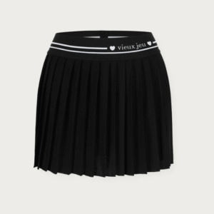 Skirt VIEUX JEU Chantal Mono Black - Image 1