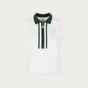 Top VIEUX JEU Josephine White/Green - Image 1