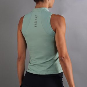Sleeveless Polo ENDLESS Glam Women Forest - Image 2