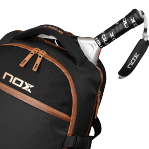 Backpack NOX Luxury Open Series, Black/Brown - Image 3