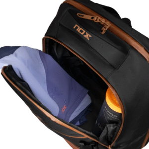 Backpack NOX Luxury Open Series, Black/Brown - Image 2