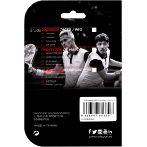 Wristbands NOX White with Red logo, 2 units - Image 2