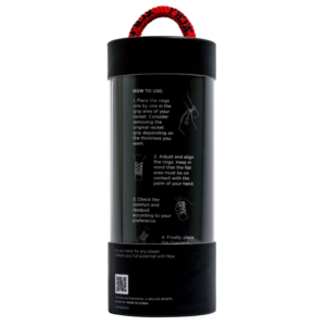 Padel Grip NOX Custom, red, 6 units - Image 3